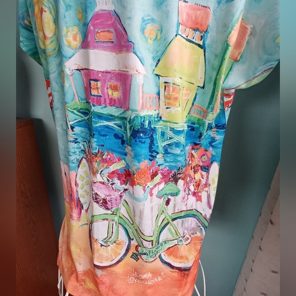 EUC Leoma Lovegrove Colorful Top - Women's Size Large - Picture 4 of 8